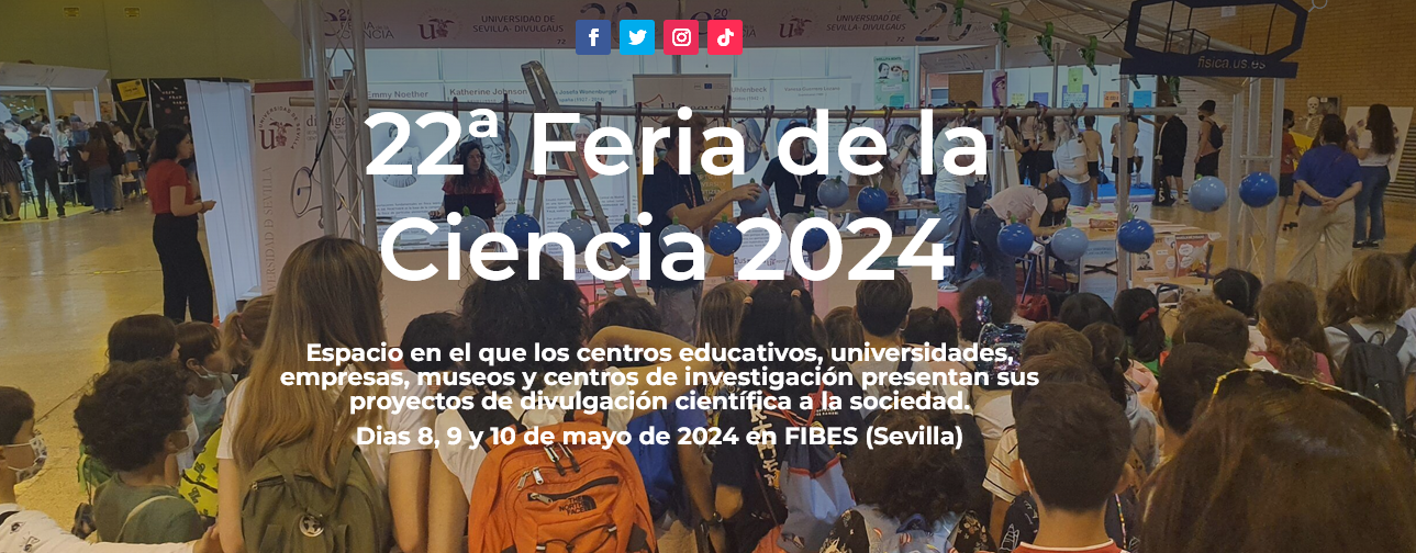 Feria de la Ciencia se celebrará los días 8, 9 y 10 de mayo de 2024